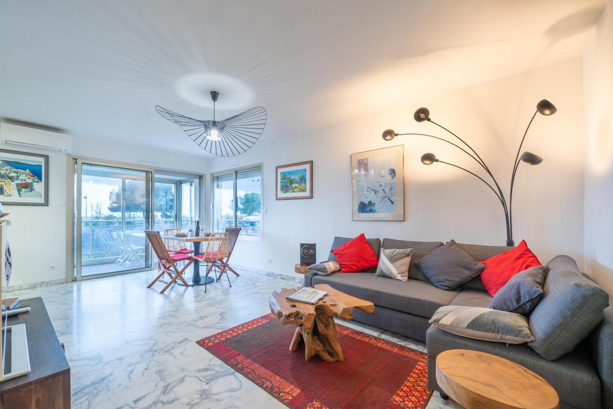 Magnifique 2 Pieces Vue Mer - Parking Proche Plage 圣罗兰度瓦 外观 照片